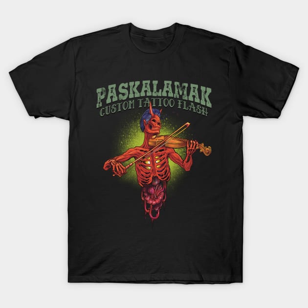 death violoneux paskalamak T-Shirt by Paskalamak